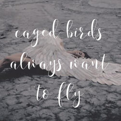 caged birds always want to fly